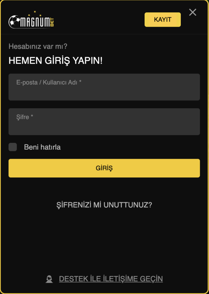 Magnumbet Giriş